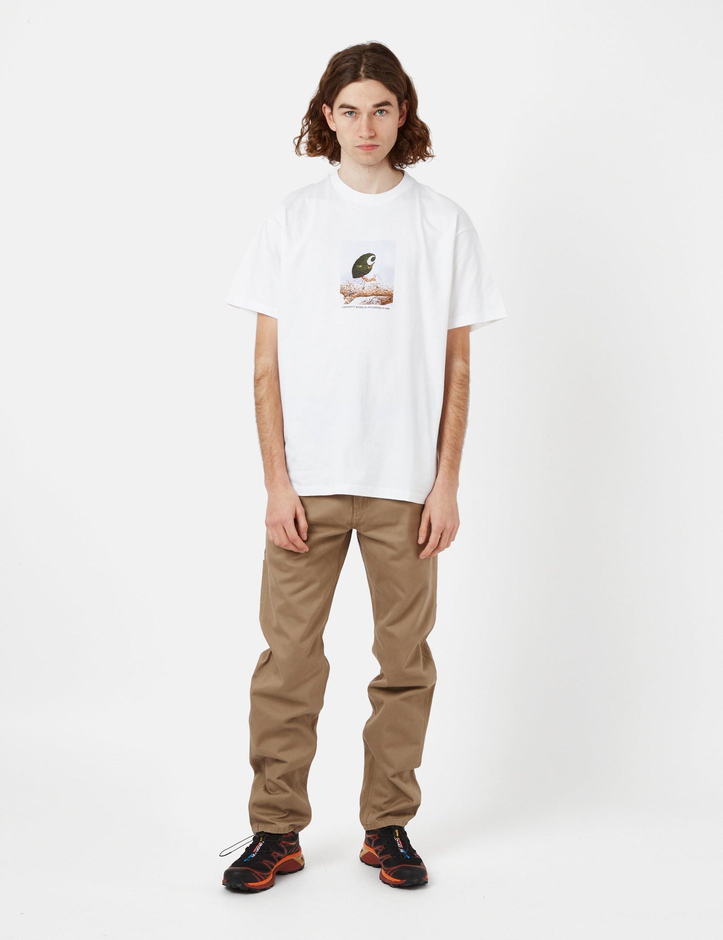 T-shirt Antleaf (biologique) - Blanc