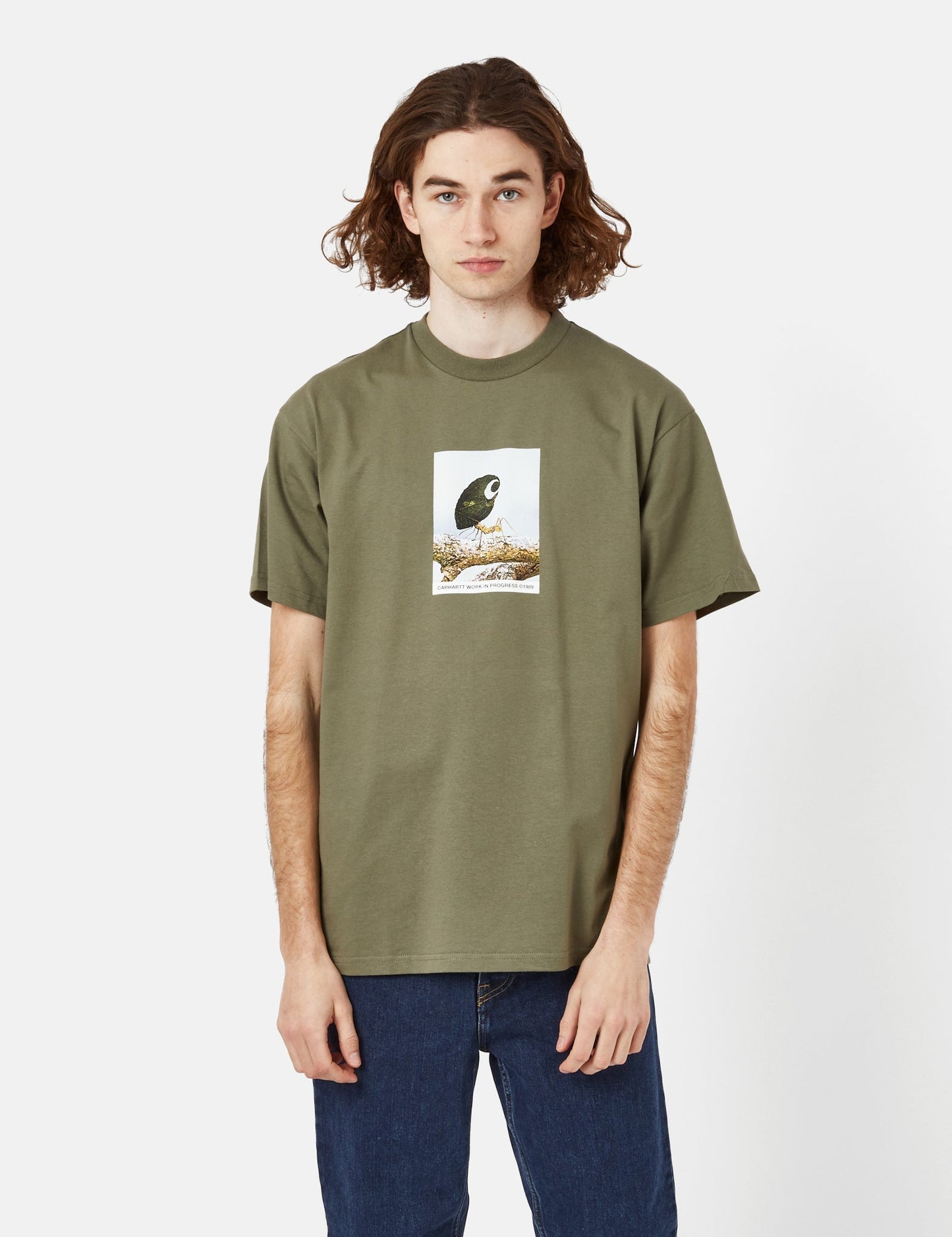 T-shirt Antleaf (biologique) - Blanc