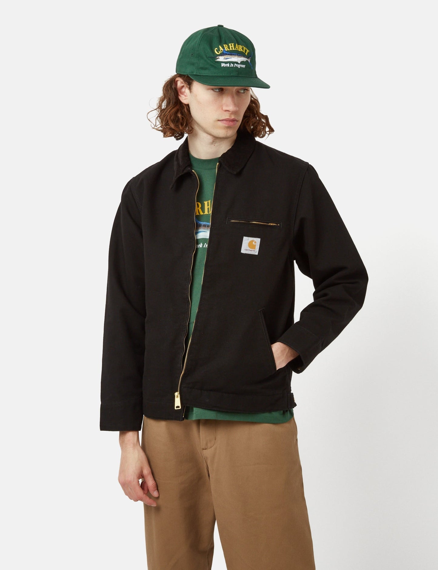 Veste Detroit (biologique) - Noir/Noir