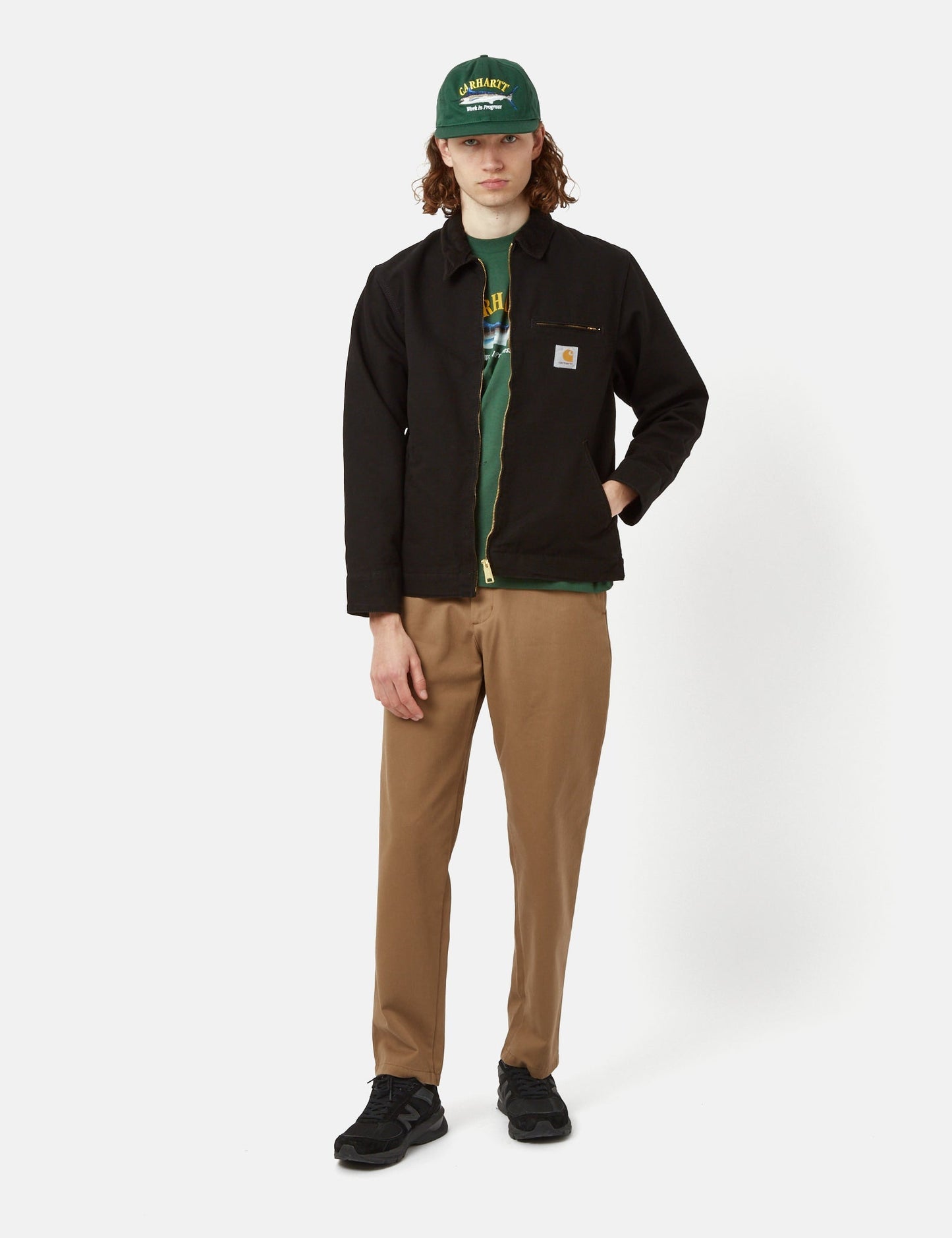 Veste Detroit (biologique) - Noir/Noir