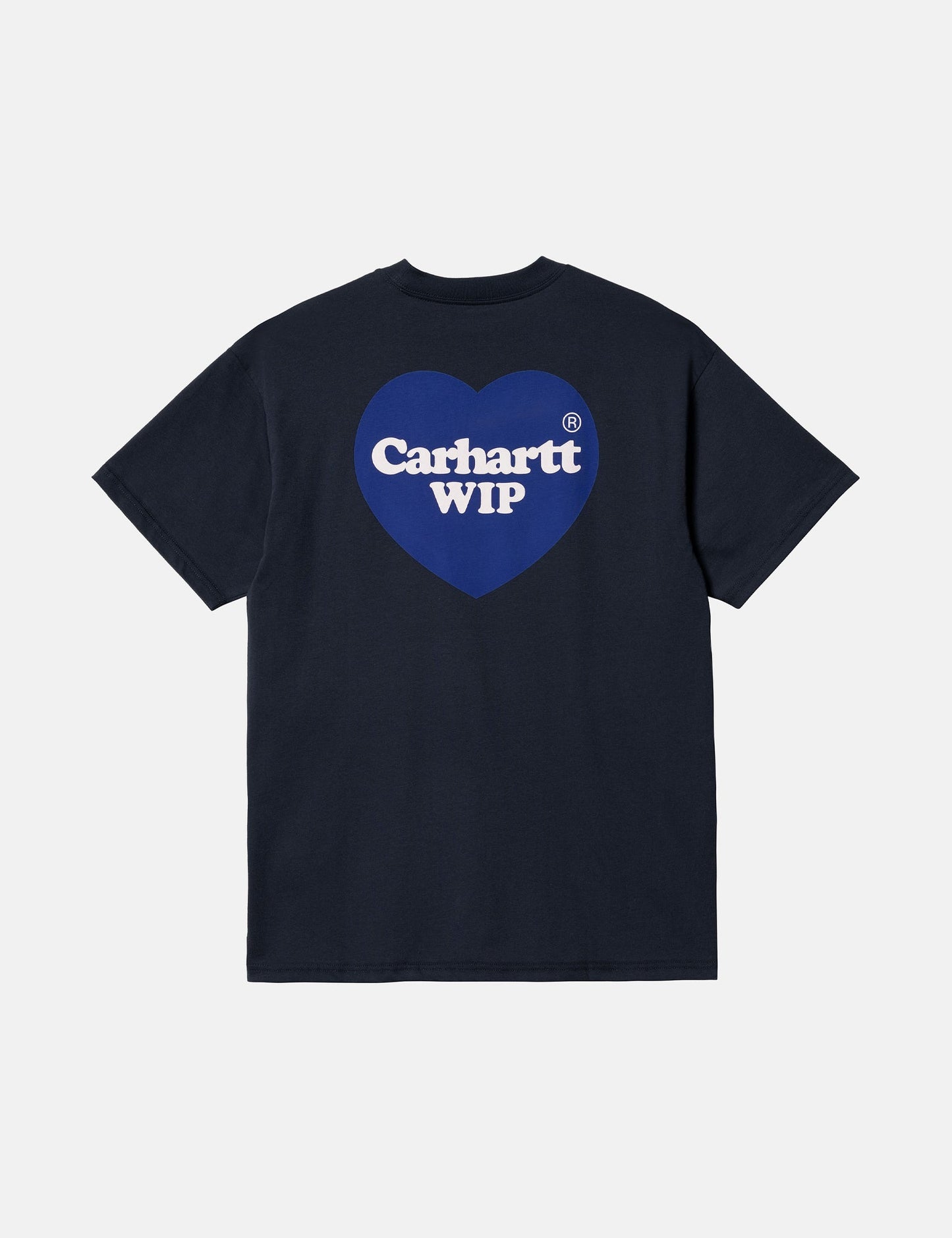 Doppelherz T-Shirt (Bio) - Blau