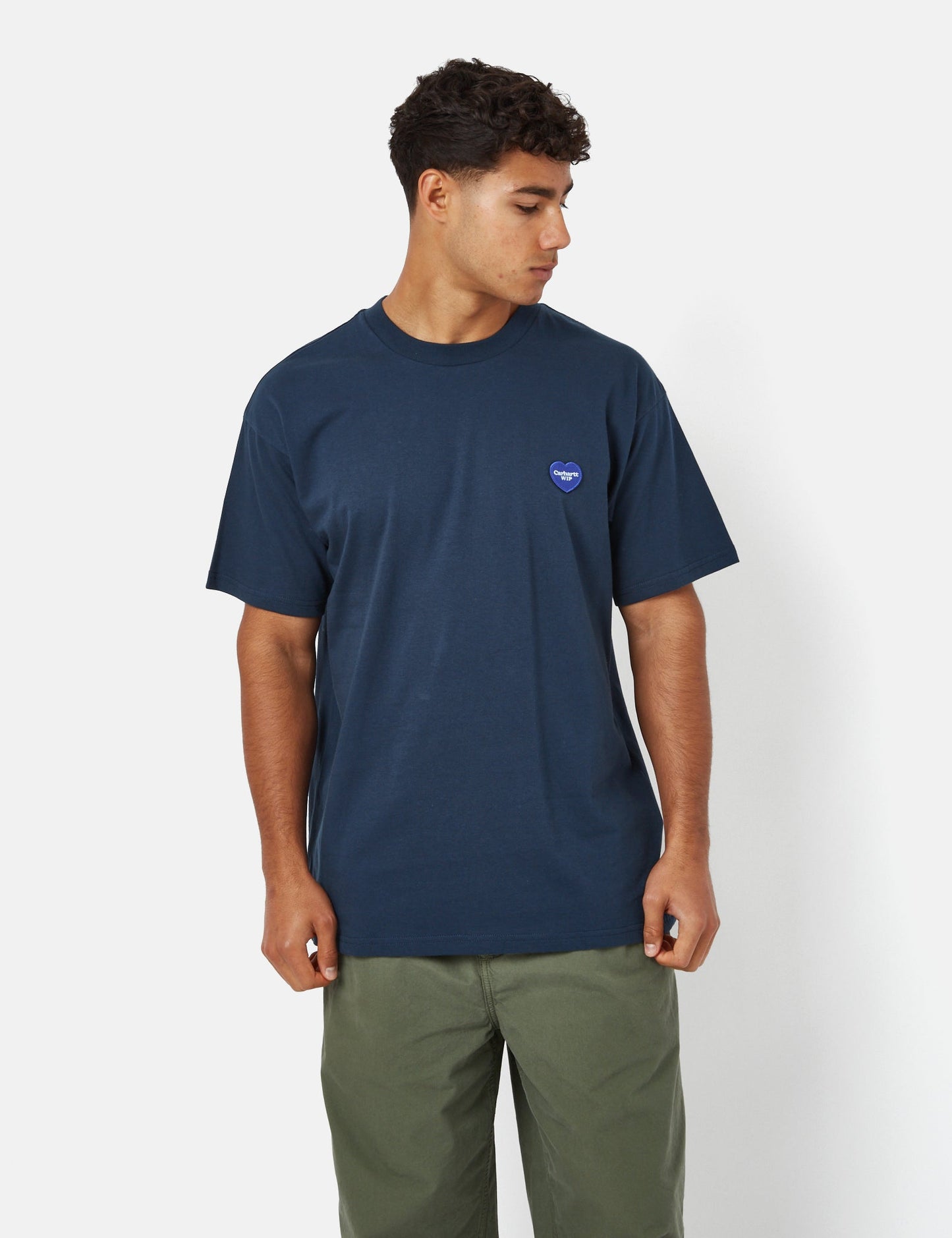 T-shirt Double Cœur (Bio) - Marron Hamilton Poussiéreux