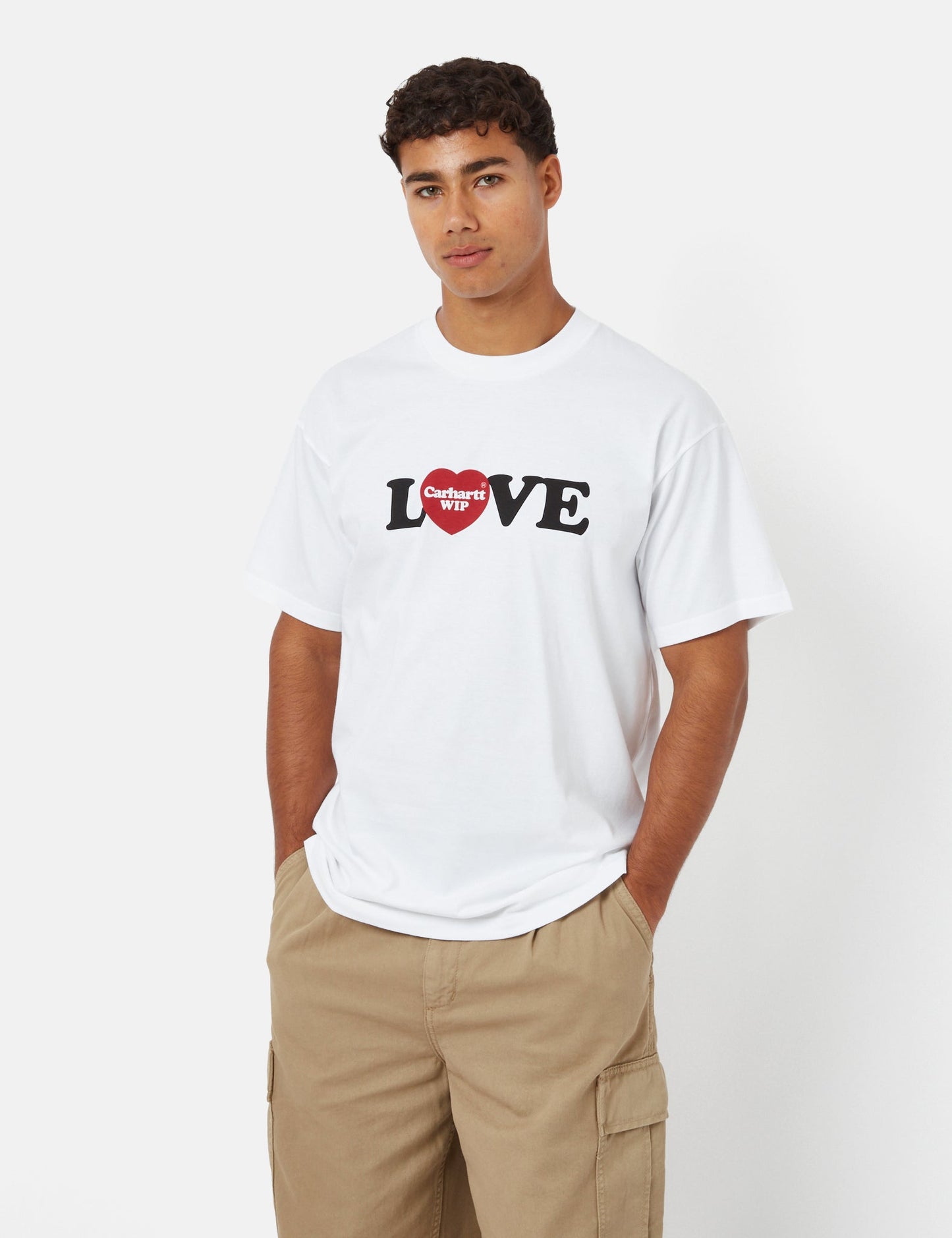 Love T-Shirt (Bio) - Weiß