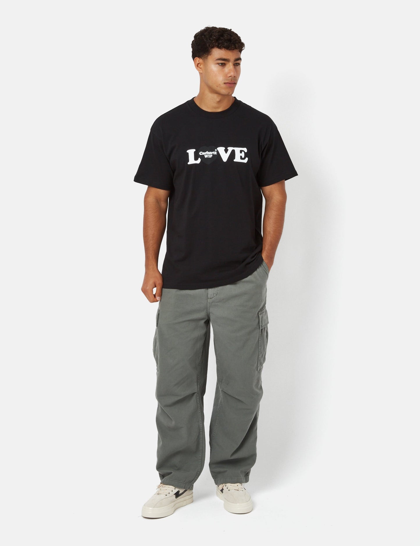 Love T-Shirt (Bio) - Schwarz