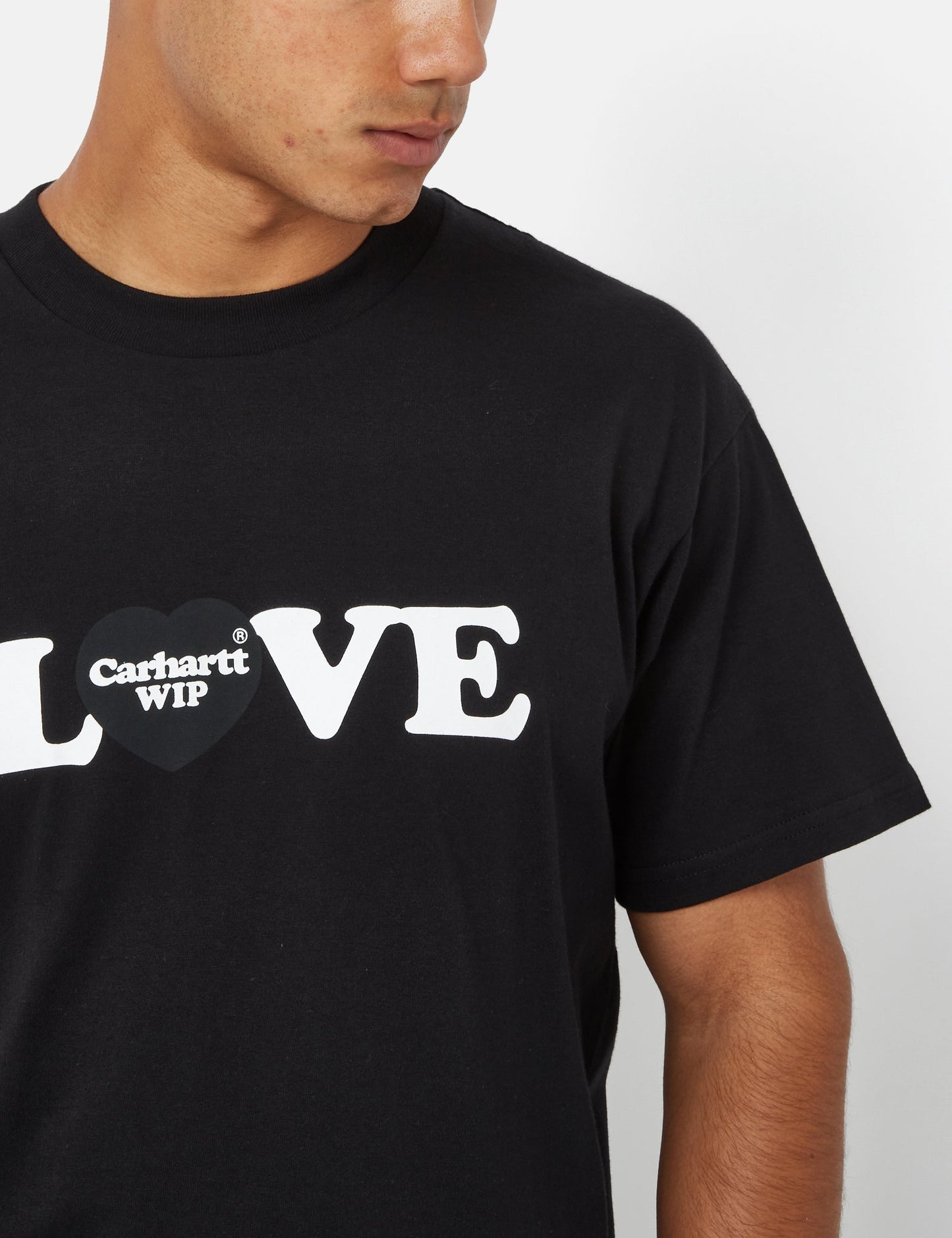 Love T-Shirt (Bio) - Schwarz