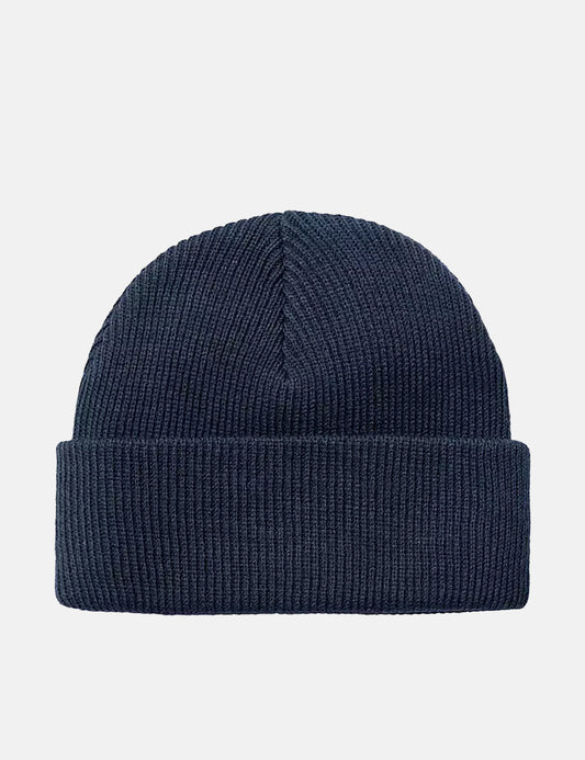 Mütze mit Herz-Aufnäher – Blau