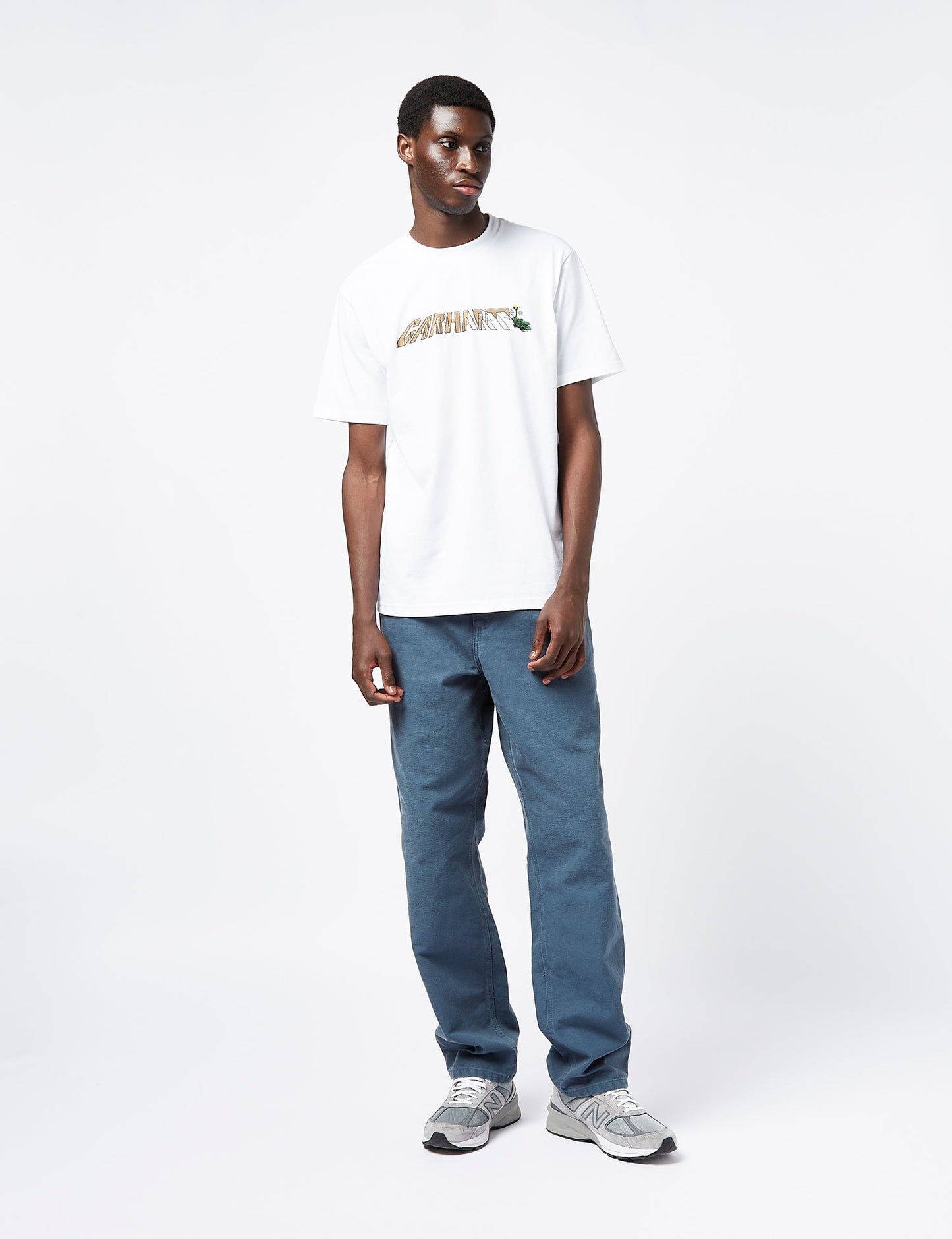 Dandelion Script T-Shirt (Regular) - Weiß