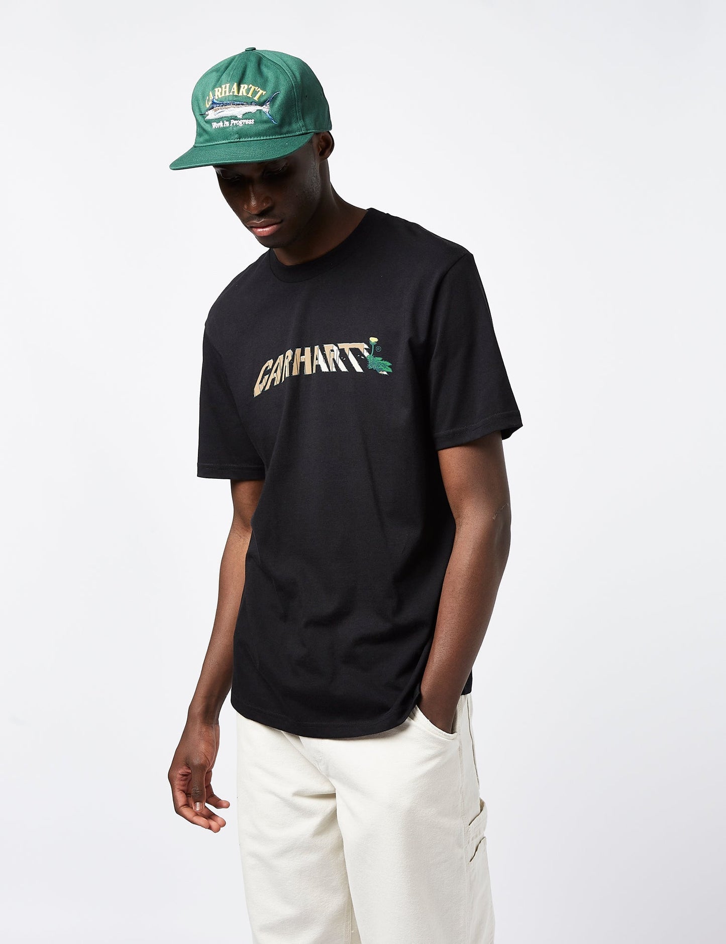 Dandelion Script T-Shirt (Regular) - Weiß