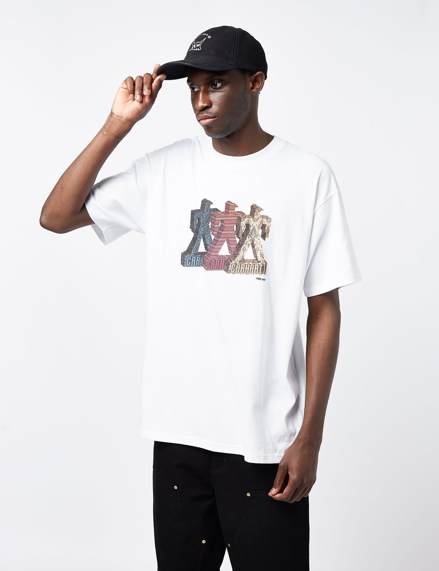 T-shirt Built (Ample) - Blanc