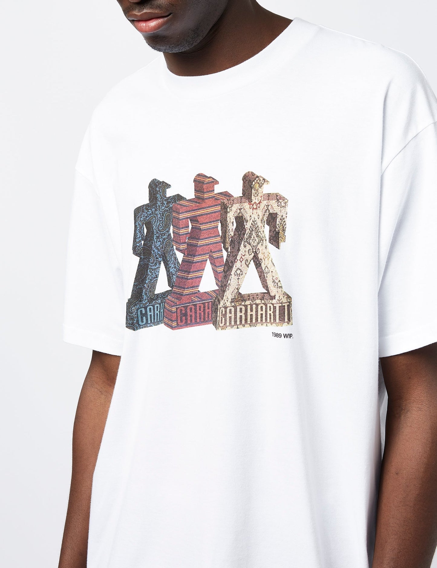 T-shirt Built (Ample) - Blanc