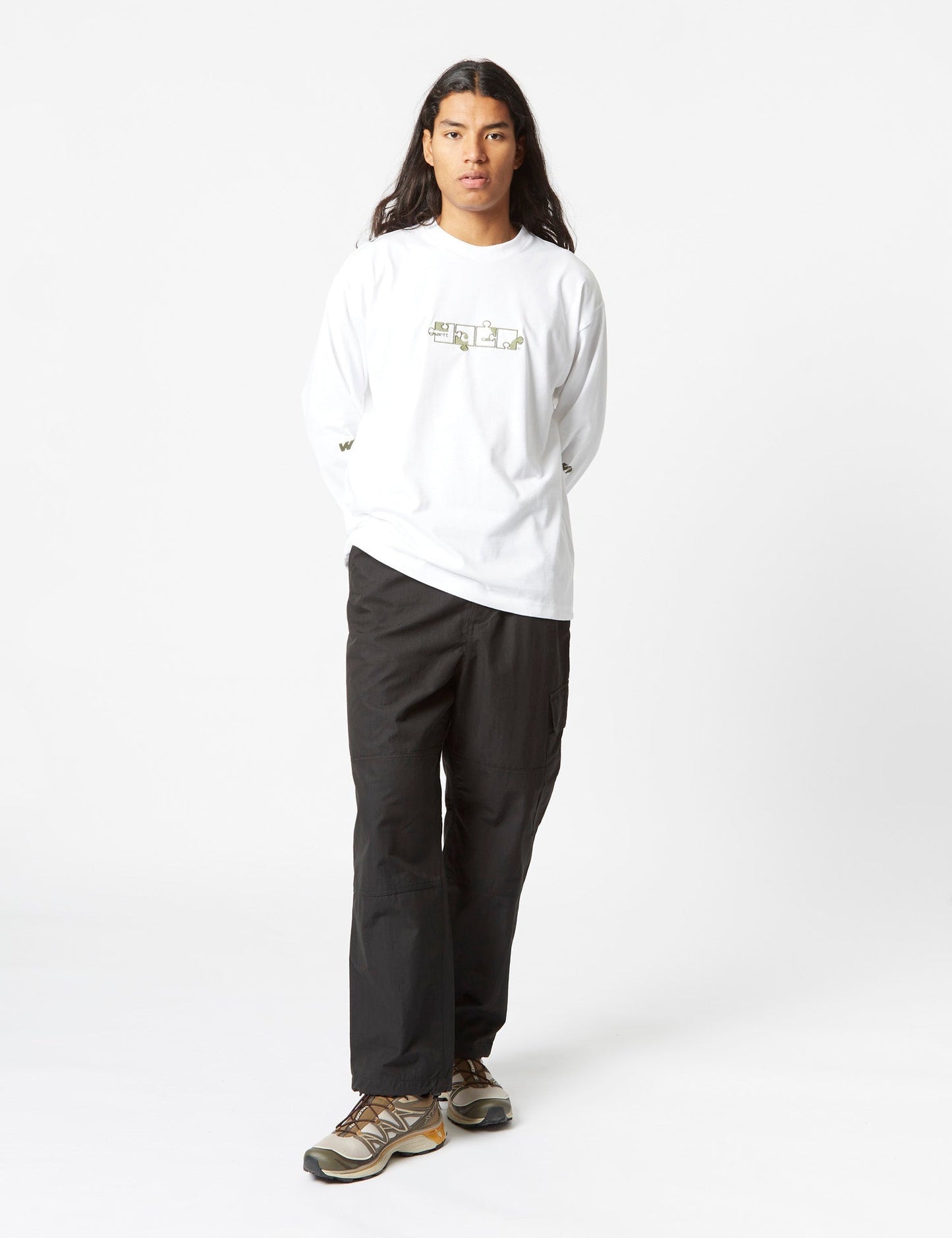 Assembler T-shirt manches longues (biologique) - Blanc