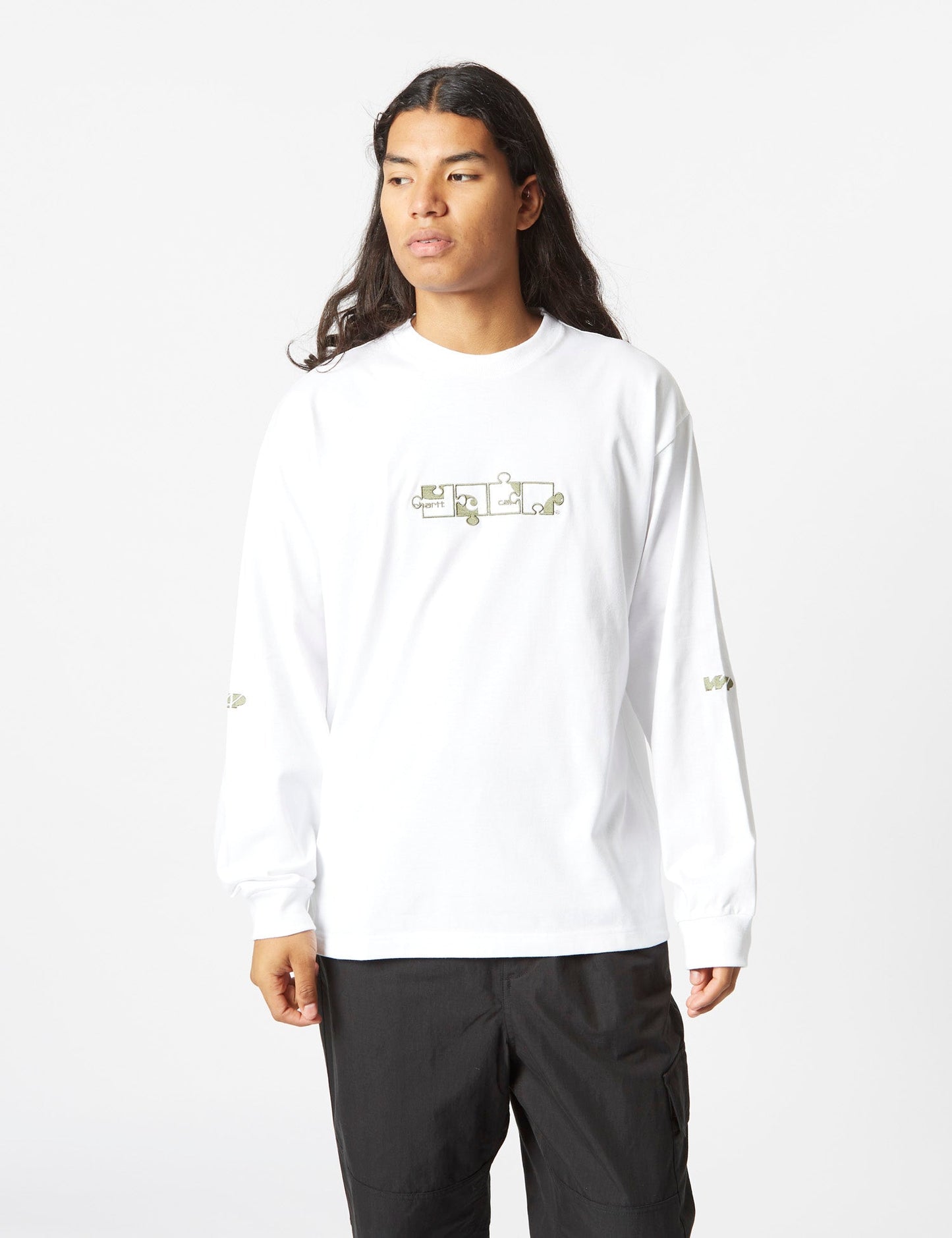 Assembler T-shirt manches longues (biologique) - Blanc