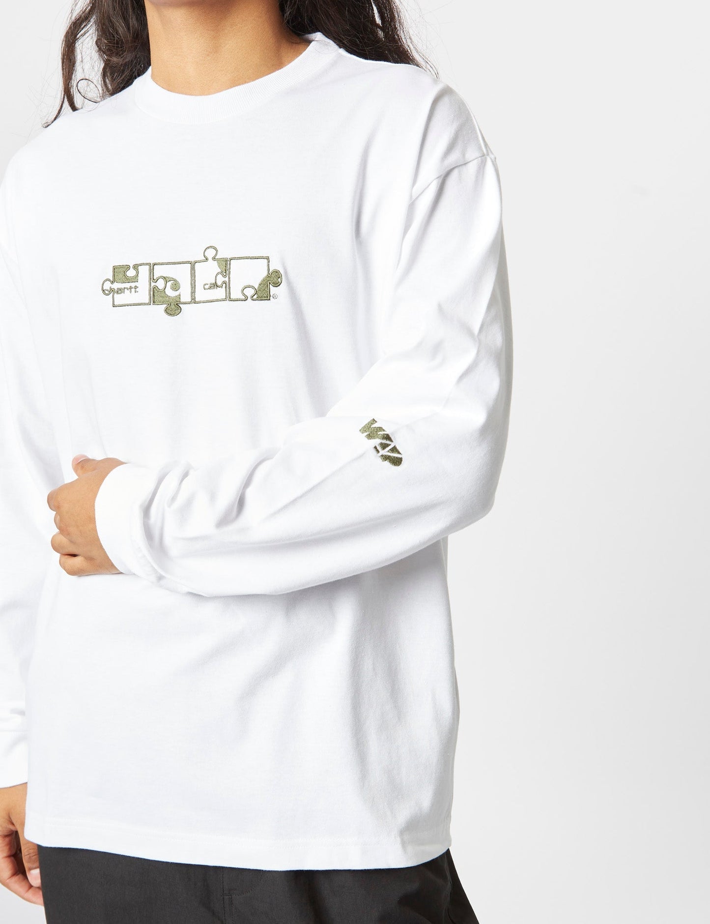 Assembler T-shirt manches longues (biologique) - Blanc