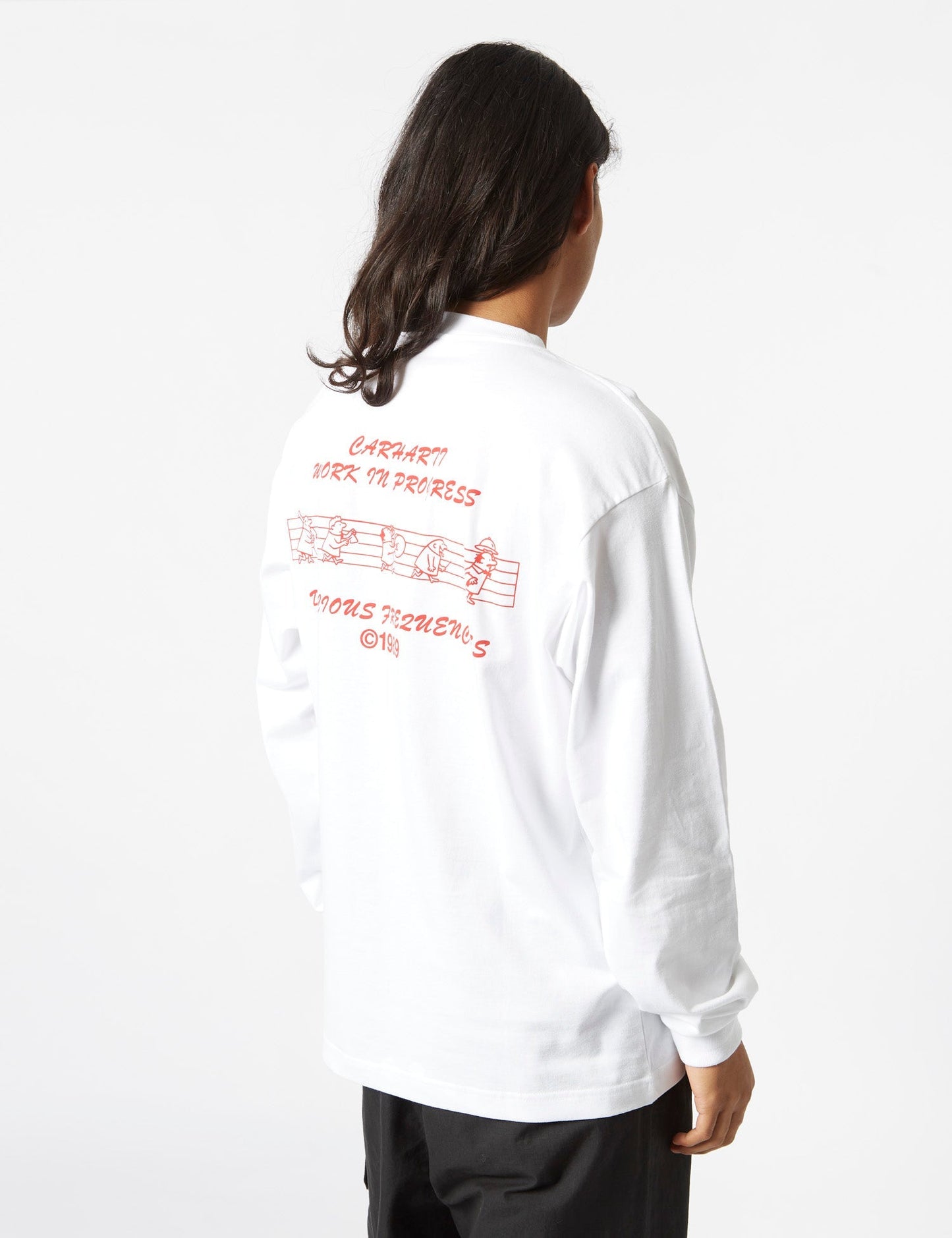 T-shirt Fréquences délicieuses (biologique) - Blanc