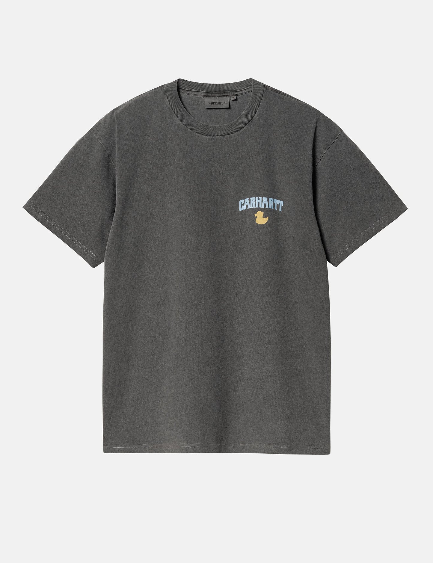 T-shirt canard (ample) - Teint en pièce noir