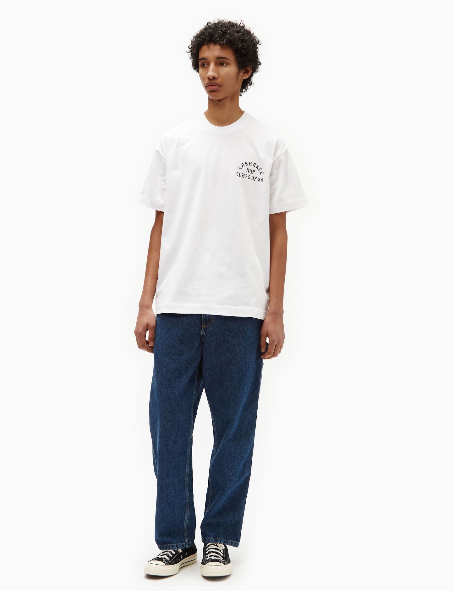 T-shirt promotion 89 (ample) - Blanc/Noir