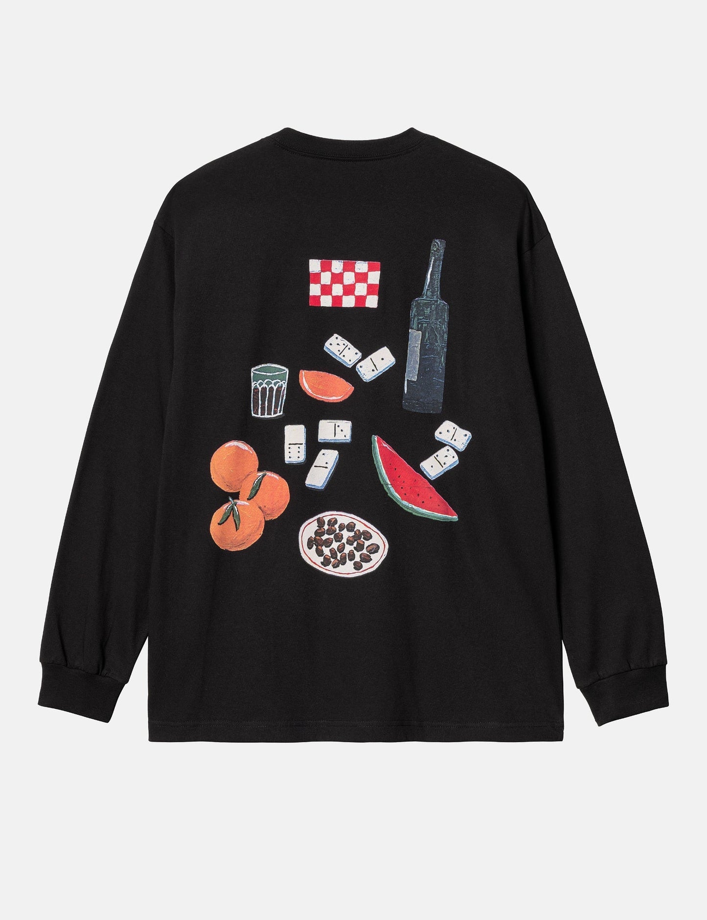 T-shirt manches longues Isis Maria (ample) - Noir